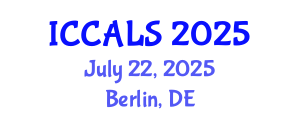 International Conference on Communication and Linguistics Studies (ICCALS) July 22, 2025 - Berlin, Germany