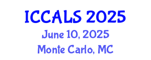 International Conference on Communication and Linguistics Studies (ICCALS) June 10, 2025 - Monte Carlo, Monaco