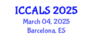 International Conference on Communication and Linguistics Studies (ICCALS) March 04, 2025 - Barcelona, Spain