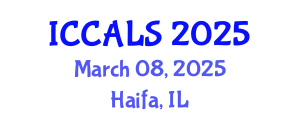 International Conference on Communication and Linguistics Studies (ICCALS) March 08, 2025 - Haifa, Israel
