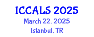 International Conference on Communication and Linguistics Studies (ICCALS) March 22, 2025 - Istanbul, Turkey