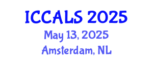International Conference on Communication and Linguistics Studies (ICCALS) May 13, 2025 - Amsterdam, Netherlands