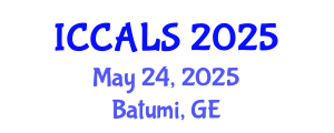 International Conference on Communication and Linguistics Studies (ICCALS) May 24, 2025 - Batumi, Georgia