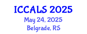 International Conference on Communication and Linguistics Studies (ICCALS) May 24, 2025 - Belgrade, Serbia