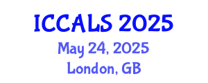 International Conference on Communication and Linguistics Studies (ICCALS) May 24, 2025 - London, United Kingdom
