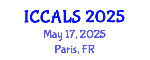 International Conference on Communication and Linguistics Studies (ICCALS) May 17, 2025 - Paris, France