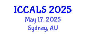 International Conference on Communication and Linguistics Studies (ICCALS) May 17, 2025 - Sydney, Australia