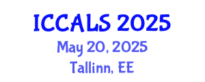 International Conference on Communication and Linguistics Studies (ICCALS) May 20, 2025 - Tallinn, Estonia