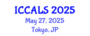International Conference on Communication and Linguistics Studies (ICCALS) May 27, 2025 - Tokyo, Japan