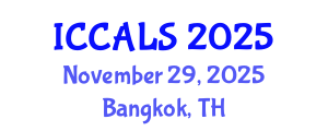 International Conference on Communication and Linguistics Studies (ICCALS) November 29, 2025 - Bangkok, Thailand