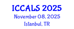 International Conference on Communication and Linguistics Studies (ICCALS) November 08, 2025 - Istanbul, Turkey