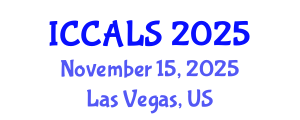International Conference on Communication and Linguistics Studies (ICCALS) November 15, 2025 - Las Vegas, United States