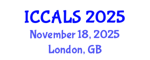 International Conference on Communication and Linguistics Studies (ICCALS) November 18, 2025 - London, United Kingdom