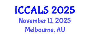 International Conference on Communication and Linguistics Studies (ICCALS) November 11, 2025 - Melbourne, Australia
