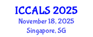 International Conference on Communication and Linguistics Studies (ICCALS) November 18, 2025 - Singapore, Singapore