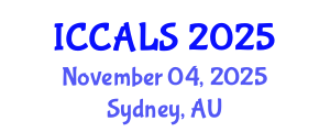 International Conference on Communication and Linguistics Studies (ICCALS) November 04, 2025 - Sydney, Australia