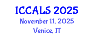 International Conference on Communication and Linguistics Studies (ICCALS) November 11, 2025 - Venice, Italy