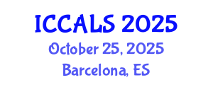 International Conference on Communication and Linguistics Studies (ICCALS) October 25, 2025 - Barcelona, Spain