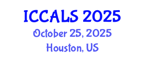 International Conference on Communication and Linguistics Studies (ICCALS) October 25, 2025 - Houston, United States