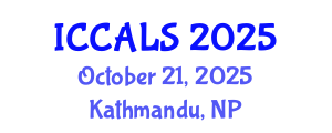 International Conference on Communication and Linguistics Studies (ICCALS) October 21, 2025 - Kathmandu, Nepal
