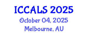 International Conference on Communication and Linguistics Studies (ICCALS) October 04, 2025 - Melbourne, Australia