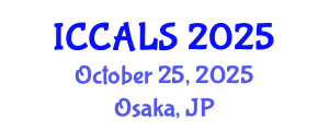 International Conference on Communication and Linguistics Studies (ICCALS) October 25, 2025 - Osaka, Japan
