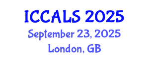 International Conference on Communication and Linguistics Studies (ICCALS) September 23, 2025 - London, United Kingdom