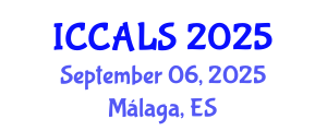 International Conference on Communication and Linguistics Studies (ICCALS) September 06, 2025 - Málaga, Spain