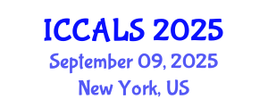 International Conference on Communication and Linguistics Studies (ICCALS) September 09, 2025 - New York, United States