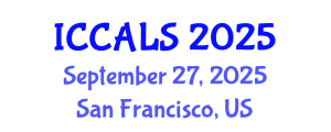 International Conference on Communication and Linguistics Studies (ICCALS) September 27, 2025 - San Francisco, United States