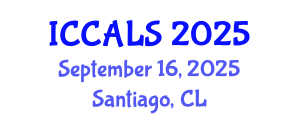 International Conference on Communication and Linguistics Studies (ICCALS) September 16, 2025 - Santiago, Chile