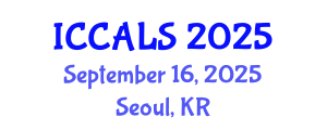 International Conference on Communication and Linguistics Studies (ICCALS) September 16, 2025 - Seoul, Republic of Korea