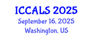 International Conference on Communication and Linguistics Studies (ICCALS) September 16, 2025 - Washington, United States