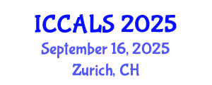 International Conference on Communication and Linguistics Studies (ICCALS) September 16, 2025 - Zurich, Switzerland