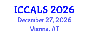International Conference on Communication and Linguistics Studies (ICCALS) December 27, 2026 - Vienna, Austria