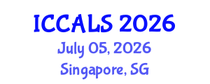International Conference on Communication and Linguistics Studies (ICCALS) July 05, 2026 - Singapore, Singapore International Conference on Communication and Linguistics Studies (ICCALS) July 05, 2026 - Singapore, Singapore