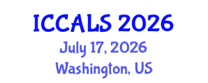 International Conference on Communication and Linguistics Studies (ICCALS) July 17, 2026 - Washington, United States International Conference on Communication and Linguistics Studies (ICCALS) July 17, 2026 - Washington, United States