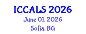 International Conference on Communication and Linguistics Studies (ICCALS) June 01, 2026 - Sofia, Bulgaria International Conference on Communication and Linguistics Studies (ICCALS) June 01, 2026 - Sofia, Bulgaria