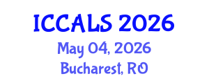 International Conference on Communication and Linguistics Studies (ICCALS) May 04, 2026 - Bucharest, Romania International Conference on Communication and Linguistics Studies (ICCALS) May 04, 2026 - Bucharest, Romania