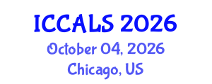 International Conference on Communication and Linguistics Studies (ICCALS) October 04, 2026 - Chicago, United States International Conference on Communication and Linguistics Studies (ICCALS) October 04, 2026 - Chicago, United States