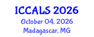 International Conference on Communication and Linguistics Studies (ICCALS) October 04, 2026 - Madagascar, Madagascar International Conference on Communication and Linguistics Studies (ICCALS) October 04, 2026 - Madagascar, Madagascar