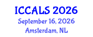 International Conference on Communication and Linguistics Studies (ICCALS) September 16, 2026 - Amsterdam, Netherlands