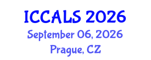 International Conference on Communication and Linguistics Studies (ICCALS) September 06, 2026 - Prague, Czechia International Conference on Communication and Linguistics Studies (ICCALS) September 06, 2026 - Prague, Czechia