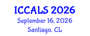 International Conference on Communication and Linguistics Studies (ICCALS) September 16, 2026 - Santiago, Chile International Conference on Communication and Linguistics Studies (ICCALS) September 16, 2026 - Santiago, Chile