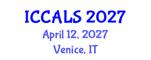 International Conference on Communication and Linguistics Studies (ICCALS) April 12, 2027 - Venice, Italy