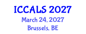 International Conference on Communication and Linguistics Studies (ICCALS) March 24, 2027 - Brussels, Belgium International Conference on Communication and Linguistics Studies (ICCALS) March 24, 2027 - Brussels, Belgium
