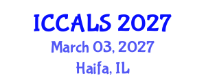 International Conference on Communication and Linguistics Studies (ICCALS) March 03, 2027 - Haifa, Israel International Conference on Communication and Linguistics Studies (ICCALS) March 03, 2027 - Haifa, Israel
