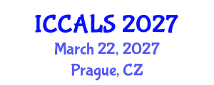 International Conference on Communication and Linguistics Studies (ICCALS) March 22, 2027 - Prague, Czechia International Conference on Communication and Linguistics Studies (ICCALS) March 22, 2027 - Prague, Czechia