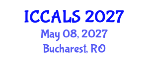 International Conference on Communication and Linguistics Studies (ICCALS) May 08, 2027 - Bucharest, Romania International Conference on Communication and Linguistics Studies (ICCALS) May 08, 2027 - Bucharest, Romania