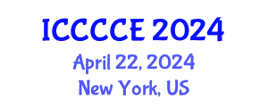 International Conference on Communication, Control and Computer Engineering (ICCCCE) April 22, 2024 - New York, United States